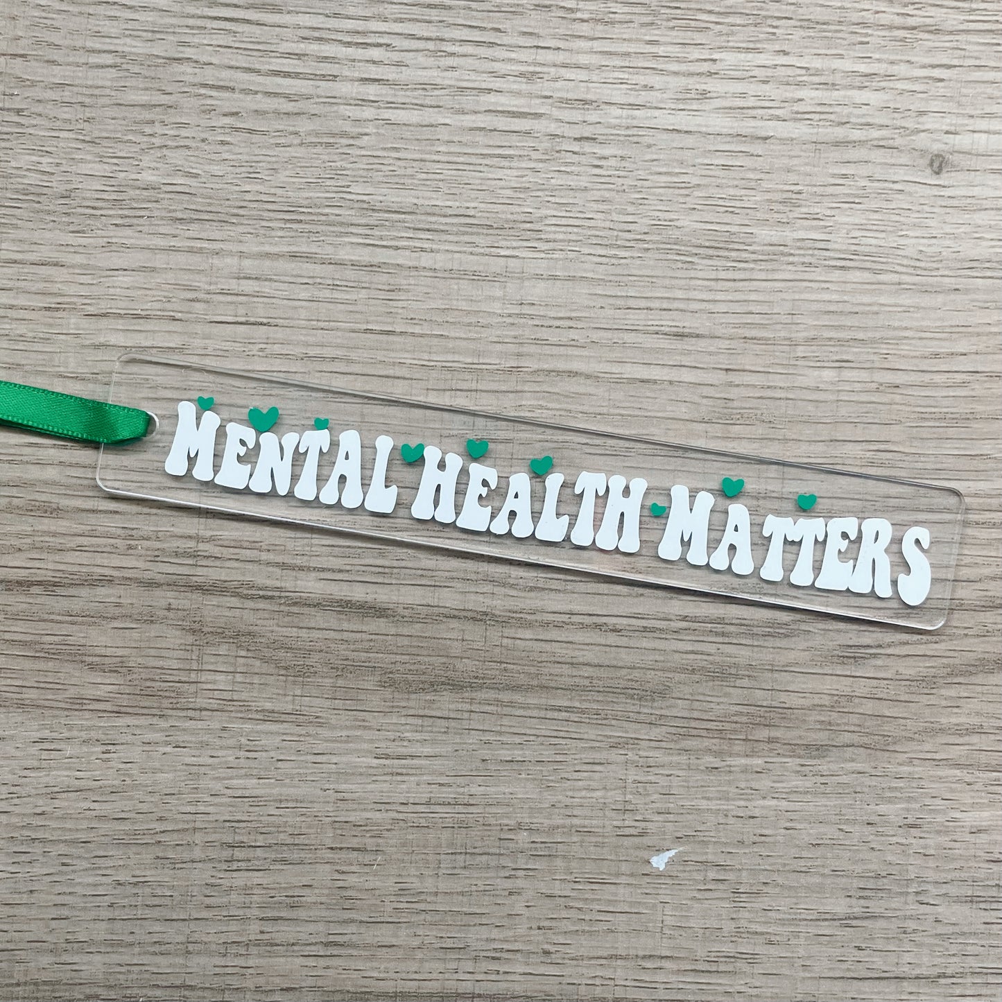 Green Mental Health Matters Bookmark