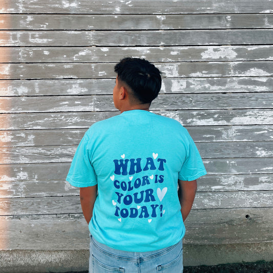 Blue - What Color Is Your Heart Today Tshirt